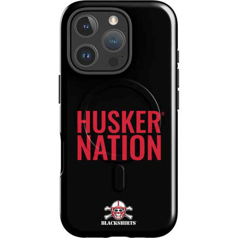 University of Nebraska Husker Nation iPhone 16 Pro Max Magsafe Impact Case